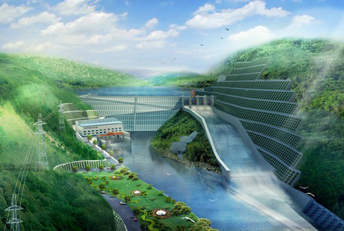 明溪老挝南塔河1号水电站项目